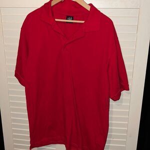 All polo men’s red short sleeve polo top